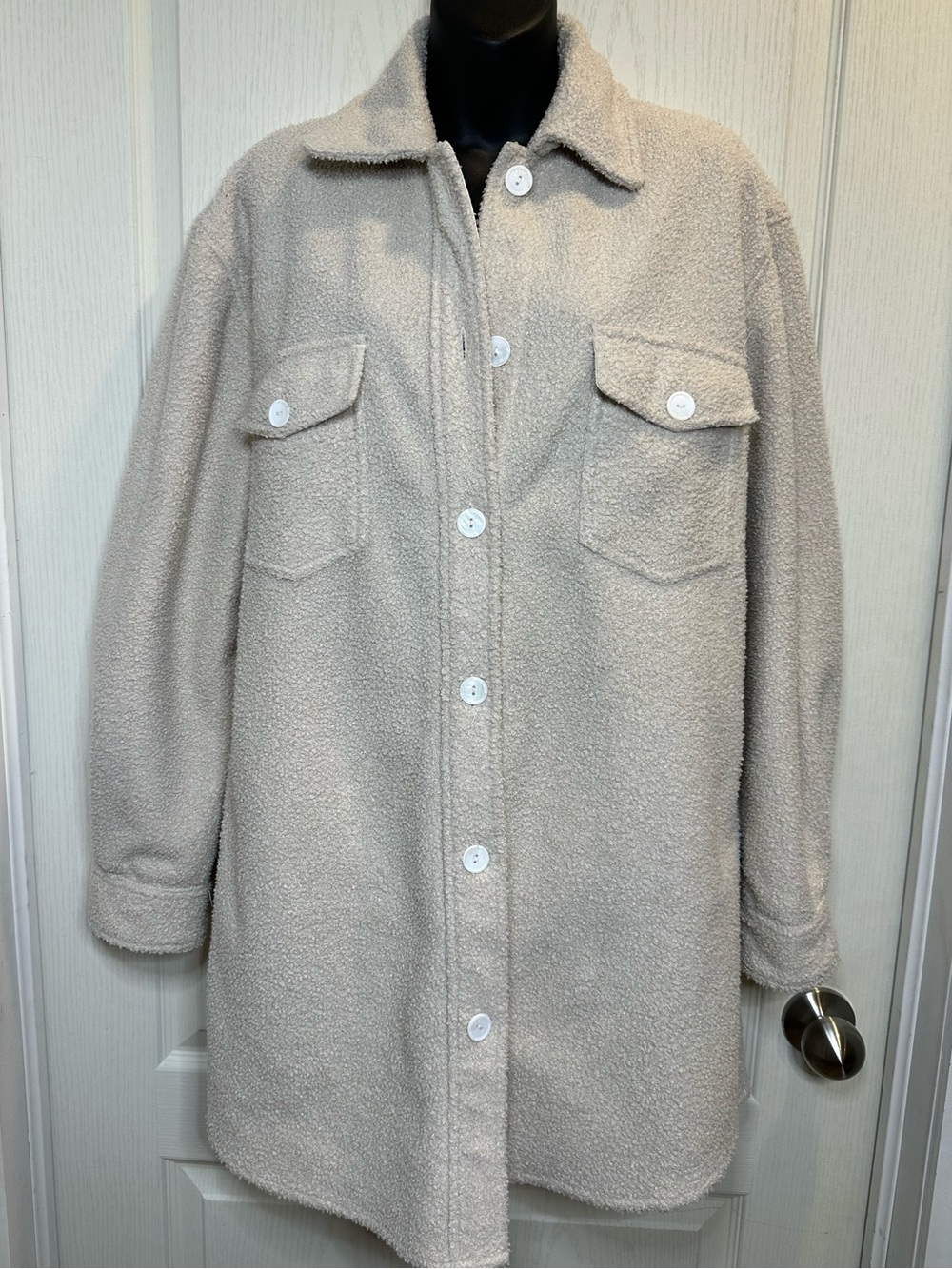 Jackson Rowe x Jillian Harris Scholar Shacket in Size M